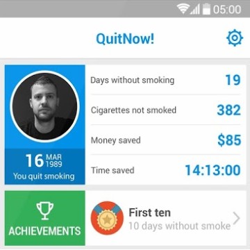 alkalmazás az androidon leszokott a dohányzásról