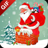 Karácsonyi Gif üdvözlőlapok (Android alkalmazás)