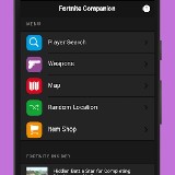 Companion for Fortnite - játék segéd (Android alkalmazások)
