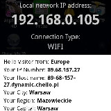 IP cím adatok - Show My Ip ( Android alkalmazások )