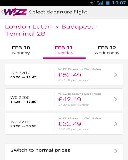 Wizz Air - olcsó repülőgép járatok foglalása ( Android mobil app. )